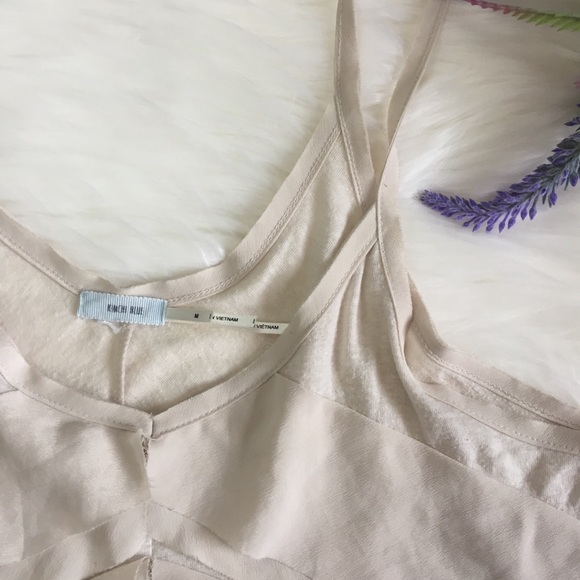 Urban Outfitters Kimchi Blue Cream Ruffle Tank Top - Picture 3 of 7